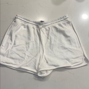 Express Women's White Athletic Shorts